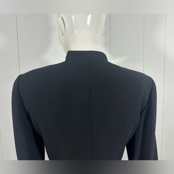 NEW Talbots Blazer Sz 6 Collared Black Suit Tailored Career Classic Preppy - Picture 9 of 13